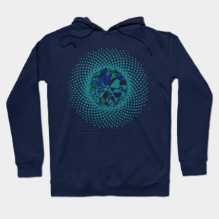 3D Phyllotaxis Flower Hoodie